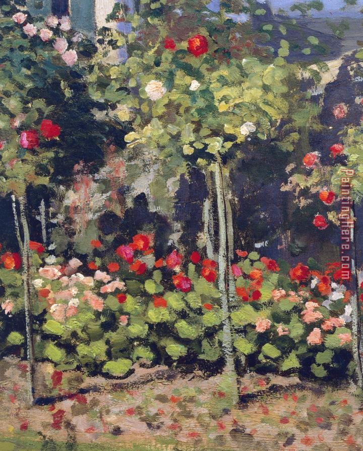 Claude Monet Garden In Bloom